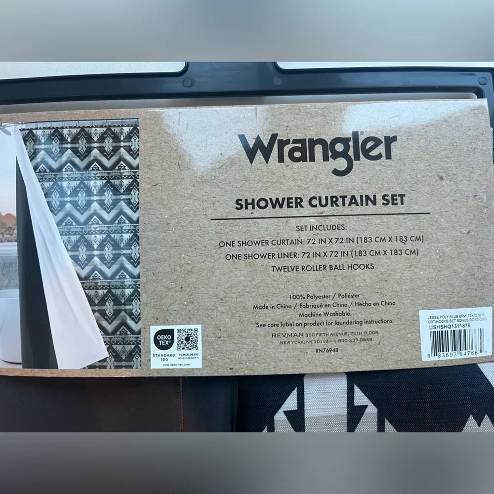 Wrangler Shower Curtain Set